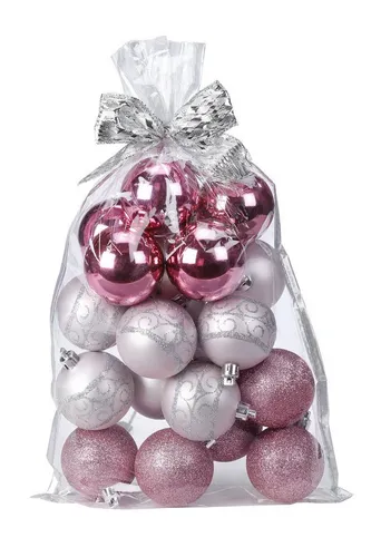 Weihnachtsbaumschmuck Pink von Holly & Jolly