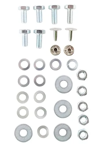 Normteile-Set S50, S51, S70 Schutzblech hinten (Lasche, Rücklichthalter, Schutzblechhalter)