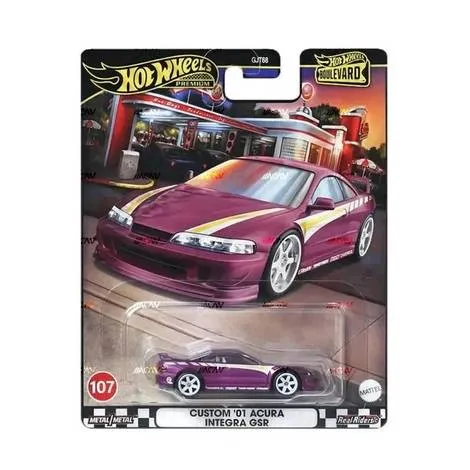 Hot Wheels Honda (Acura) Integra Gsr Boulevard #10 1:64 HRT77