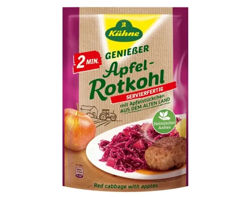 Kühne Gemüsekonserve, Kühne Apfelrotkohl Fix & Fertig