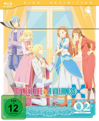 My Next Life as a Villainess - Staffel 2 - Vol.2 - [Blu-ray] - Anime-Film, spannende Fortsetzung mit fesselnder Handlung und humorvollen Charakteren, freigegeben ab 12 Jahren.