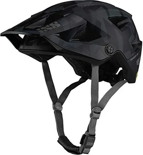 IXS Trigger AM MIPS Fahrradhelm, Camo Black, Größe ML (58-62cm) - Fahrradhelme: Der Trigger AM bietet optimalen Schutz mit MIPS-Technologie für maximale Sicherheit beim Mountainbiking.