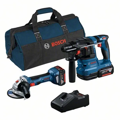 Bosch Professional Combi-Kit GWS 18V-7 & GBH 18V-22