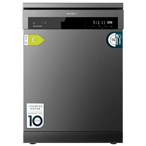 Cecotec Geschirrspüler Bolero Aguazero 6500 Dark C, 60cm