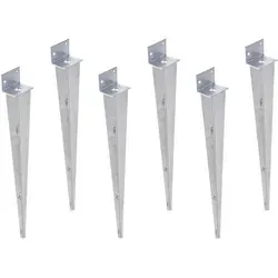 Set Einschlag-Bodenhülse L 40 x 500 mm