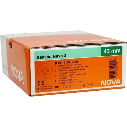 Produktbild DANSAC Nova 2 Basispl.plan RR43 15-35mm 5 St
