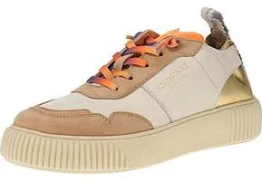 CRICKIT Crickit Oakli Damen Sneaker Weiß-Gold von CRICKIT