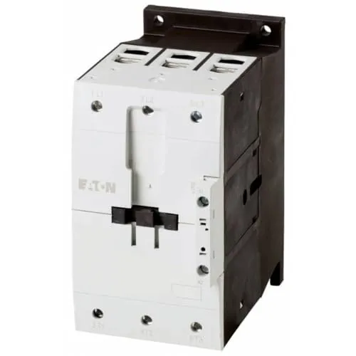 Eaton 239480 Leistungsschütz - 45 kW, 3-polig, XLR DMX - Druckschalter für hohe Leistung: 45 kW bei 400 V AC-3, ideal für zuverlässige Steuerung in industriellen Anwendungen.