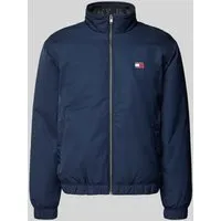Tommy Jeans TJM ESSENTIAL PADDED JACKET EXT Herrenblouson - Funktionsjacke in Dark Night Navy, leicht und warm, ideal für Übergangszeiten und Freizeitaktivitäten, mit elastischem Bund und praktischen Taschen.