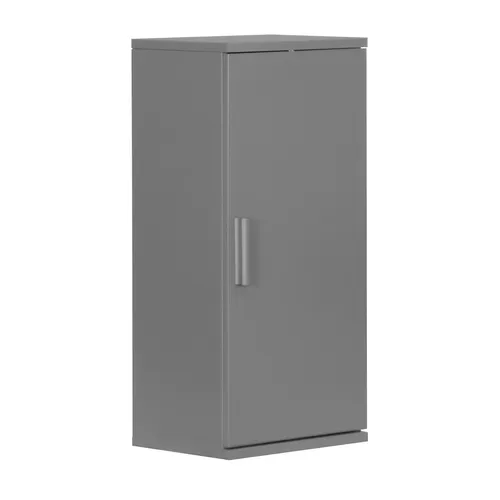 relaxdays Hängeschrank Bad grau