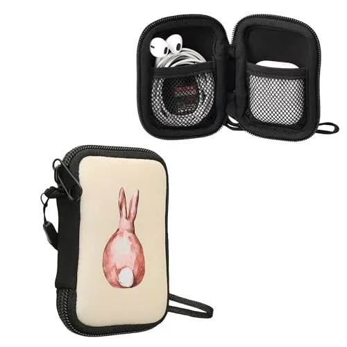 Neopren Tasche für in-ear Headphones Hülle Case Cover Schutztasche Schutzcover