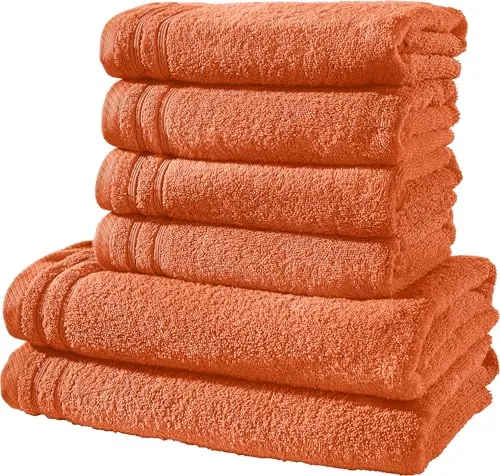 Handtücher Orange von Erwin Müller