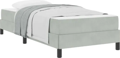 vidaXL Boxspringveloursbett mit Schaumstoffmatratze von vidaXL