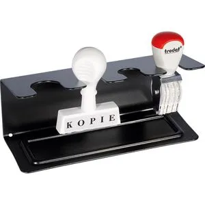 Stempelträger Wedo 640401 schwarz für 4 Stempel