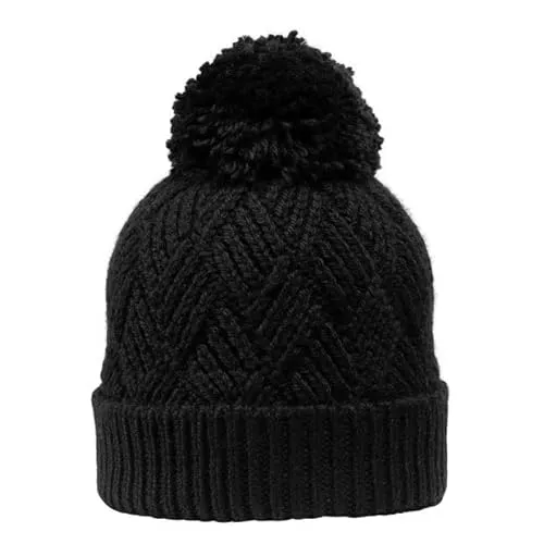 GIESSWEIN Mütze Setzberg - Gefütterte Merinowolle Strickmütze mit Bommel - Strickmützen für Damen, aus warmer Merinowolle mit zartem Fleece-Futter für höchsten Tragekomfort und angenehme Wärme im Winter.