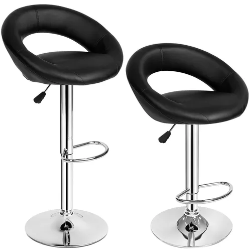 TecTake Barhocker Christian aus Kunstleder