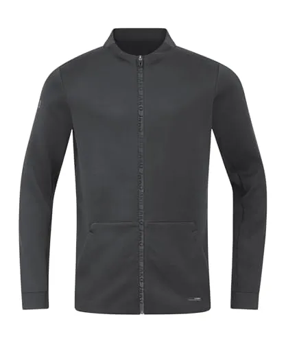 JAKO Herren Jacke Pro Casual - Aschgrau, 4XL - Funktionsjacke mit KeepDry-Funktion, weichem Griff und praktischen Taschen, ideal für aktive Männer.