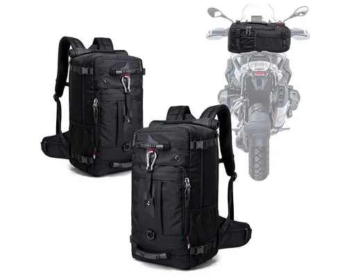 Bagtecs Reisetasche 2x Rucksack HK2 Hecktasche 35Ltr Schwarz