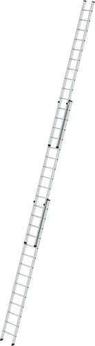 Sprossen-Schiebeleiter 3-teilig ohne Traverse 3x14 Sprossen