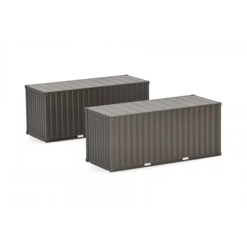 Herpa-747134 20ft Container Heer 2x braungrau NEU OVP 2x 20ft Container Heer Br
