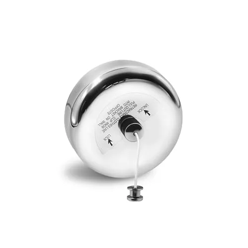 Einziehbare Wäscheleine, Kleidung Linie für Trockner Wäsche Indoor Outdoor Edelstahl 304