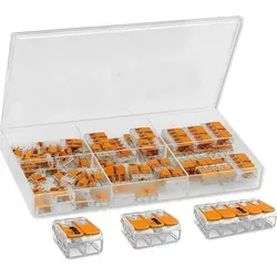 Wago Klemmen Set 221-412/221-413/221-415 im Kasten