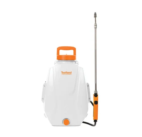 Toolland Tauchpumpe Rückensprühgerät akkubetrieben 12 l - Wasserpumpen, kabelloses Design für maximale Bewegungsfreiheit und einfache Anwendung im Garten oder Landwirtschaft.