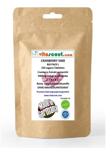 Cranberry 5000 vegetarisch