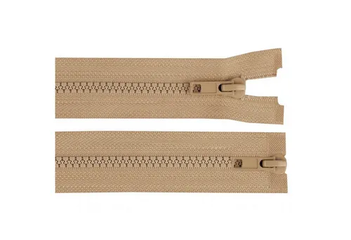 maDDma Reißverschluss 1 Reißverschluss 2-Wege 5mm 75cm teilbar Autolock Farbwahl, beige