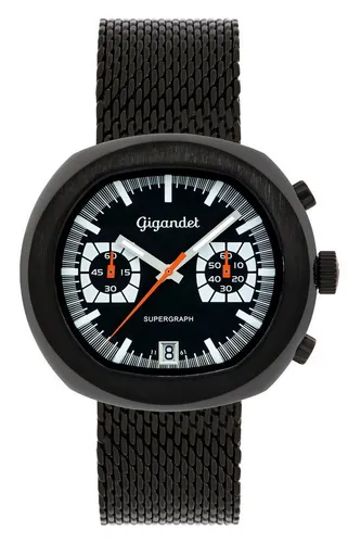 Gigandet Chronograph Supergraph, Mineralglas, Chronograph, Datumsanzeige