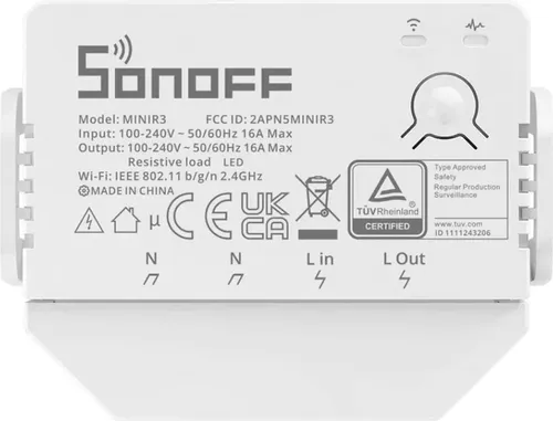 SONOFF MINIR3 Smart Switch - Schaltaktor - WiFi