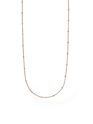 Purelei Kette ohne Anhänger Li'ili'i Lang – Vielseitiges Schmuckstück - Entdecke die feingliedrige Li'ili'i Kette in neuer Länge für kreative Layerings. Kombiniere sie mit Charms oder anderen Ketten für einen individuellen Look. Ein zeitloses Essential aus hochwertigem Edelstahl, verstellbar von 55–60 cm.