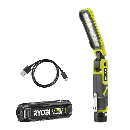 RYOBI 4 V USB-LITHIUM Akku-Stableuchte RLI4-120G von Ryobi