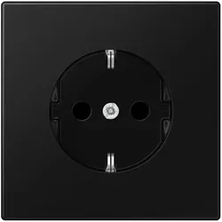 Jung Steckdosen Schwarz von Jung