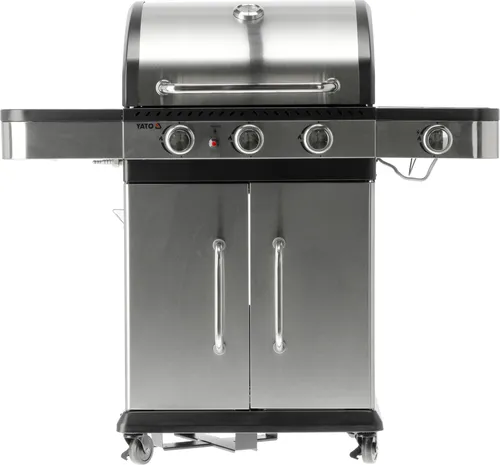 YATO 3+1 Edelstahl-Gasgrill 11.2 kW von YATO
