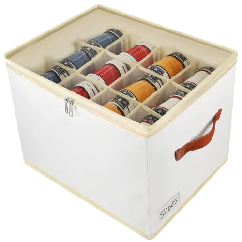 Patinao Schuhaufbewahrung Schuhorganizer Schuhschrank - Schuhboxen Stapelbar Schuhregal Platzsparend Schuh Organizer für Schrank Shoe Rack Schuhablage Schuhe Aufbewahrung (1 Stück)