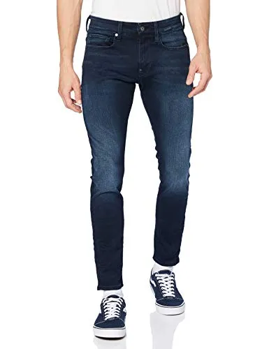 G-STAR RAW Herren Revend Skinny Jeans – Schmale Passform - Moderne Herrenjeans mit schmaler Taille und tief sitzendem Schnitt, ideal für einen stylischen Look. Eng anliegend vom Oberschenkel bis zum Saum, perfekt für jeden Anlass.