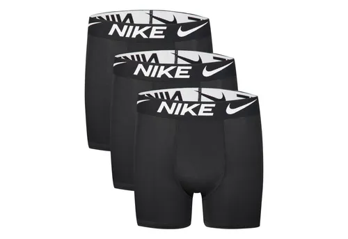 Nike Sportswear Boxershorts für Kinder (3er Pack) - Schwarz XL - Herrenunterhosen in unifarbenem Design, aus elastischem Material für optimalen Komfort und Bewegungsfreiheit, ideal für aktive Kinder.