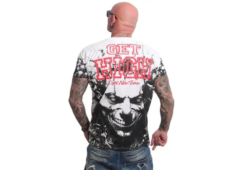 Yakuza Herren Get High Allover Regular T-Shirt von Yakuza
