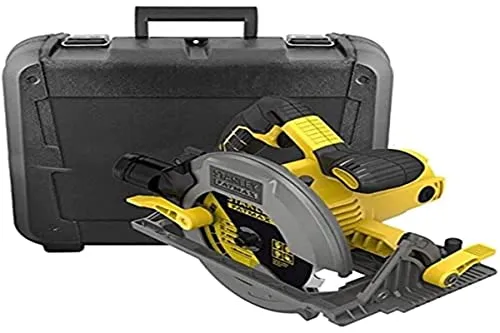 STANLEY FATMAX® 1650W Kreissäge - Sägen für präzise Schnitte mit 18-Zahn-TCT-Sägeblatt und 1650W Motor. Ideal für schnelle und genaue Rip-, Querschnitt- und Gehrungsschnitte.