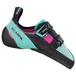 Scarpa Vapor V Damen Kletterschuhe - Mehrfarbig - Größe 36 - Kletterschuhe für Damen mit präziser Passform und hervorragendem Grip, ideal für anspruchsvolle Kletterer.