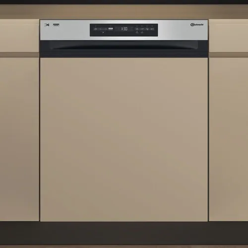 BAUKNECHT teilintegrierbarer Geschirrspüler BKSV1 PAM grau in silber von Bauknecht