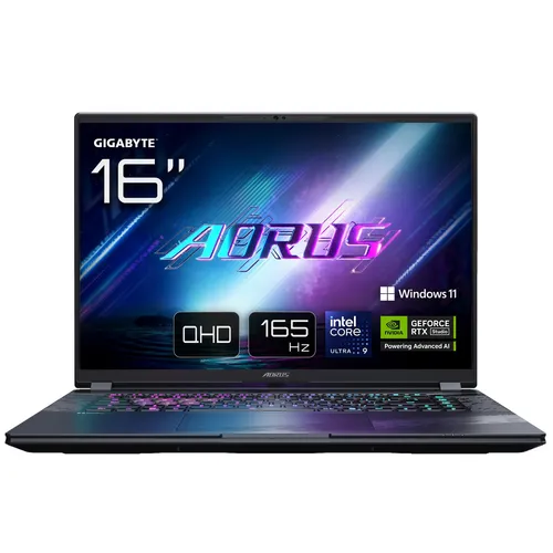 Gigabyte AORUS ELITE 16 BWHC3DEC65SP - Hochleistungs-Notebook mit Intel Core Ultra 9 - Laptops mit 16