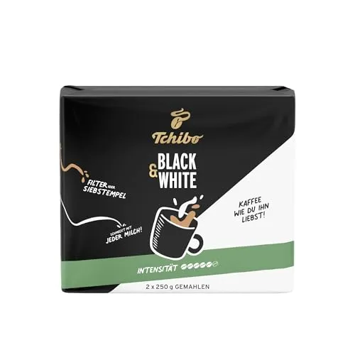 Tchibo Black & White 500 g Gemahlen