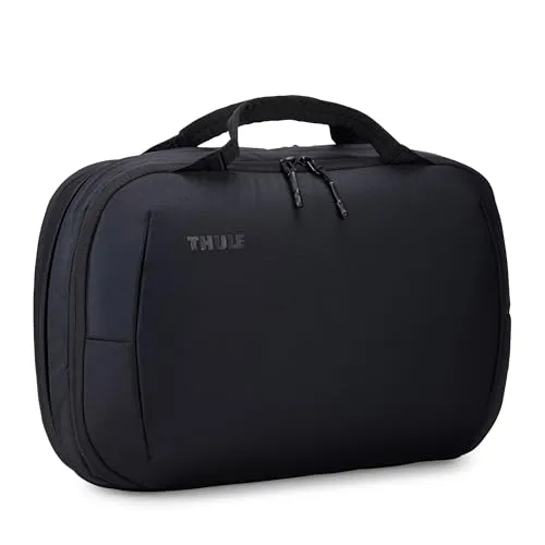 Thule Subterra 2 Umhängetasche 5 L Black - Gürteltasche mit erweiterbarem Volumen von 5L auf 7L, ideal für unterwegs und umweltfreundlich durch bluesign-Zertifizierung.