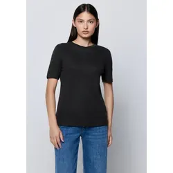 Street One Studio Damen Basic Kurzarmshirt - T-Shirt für Damen mit Rundhalsausschnitt, aus softem Baumwoll-Modalmix für hohen Tragekomfort und vielseitige Kombinationsmöglichkeiten.