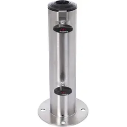 Doppler Standrohr aus Edelstahl - 34 cm für sicheren Sonnenschutz - Sonnenschirm-Zubehör, robustes Edelstahl-Standrohr für stabilen Halt und optimalen Sonnen- & Sichtschutz.