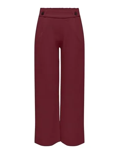 JDY Jerseyhose JDYGEGGO NEW LONG PANT JRS NOOS in rot von JDY
