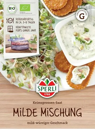 Sperli BIO Keimsprossen-Saat Milde Mischung 84981