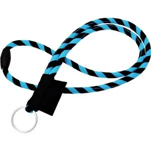 Produktbild Böttcher-AG Schlüsselband, blau/schwarz, Textil, Schlüsselring, 42,5cm